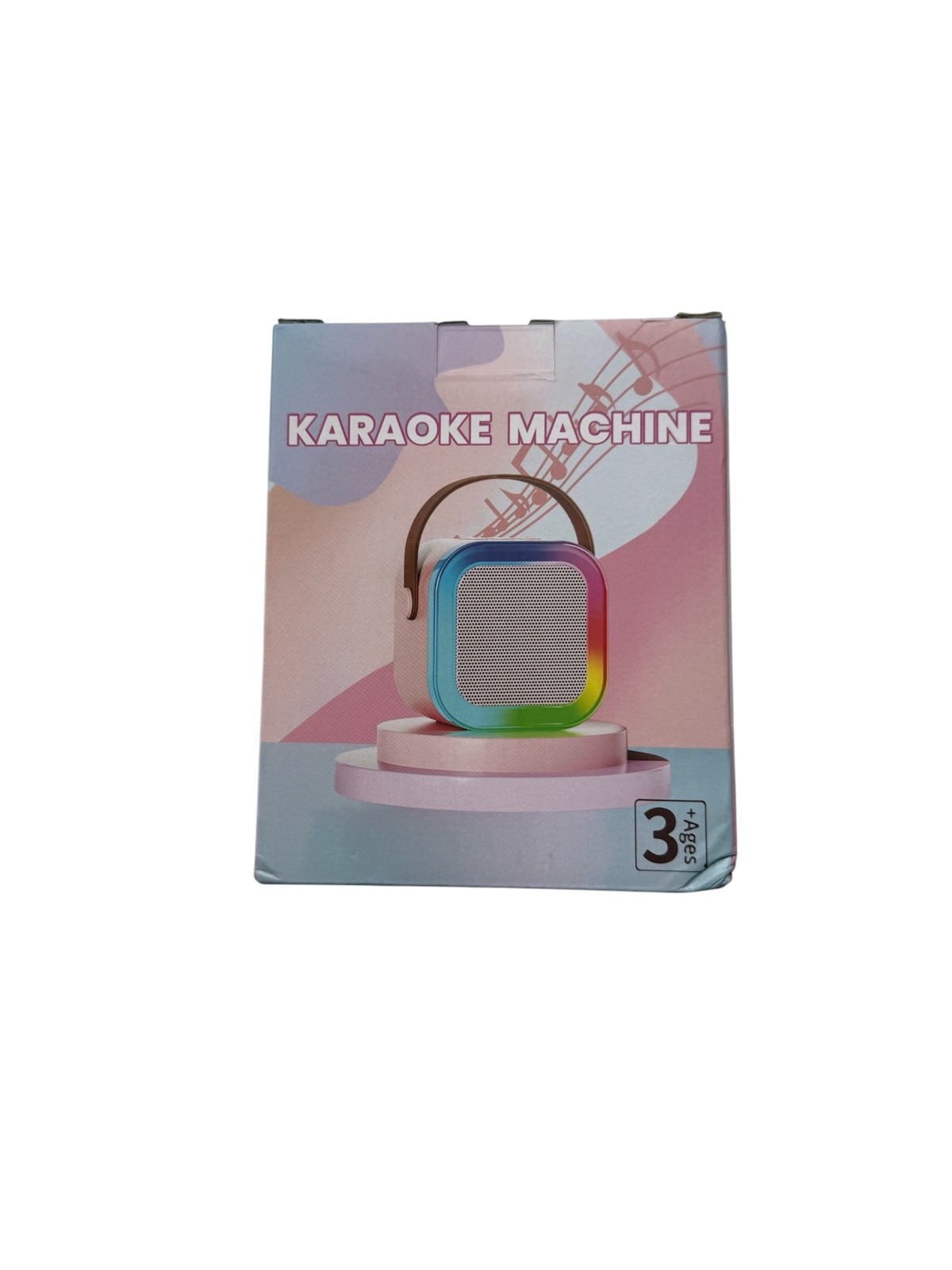 Kids Karoke Machine, Light Blue, Christmas Theme