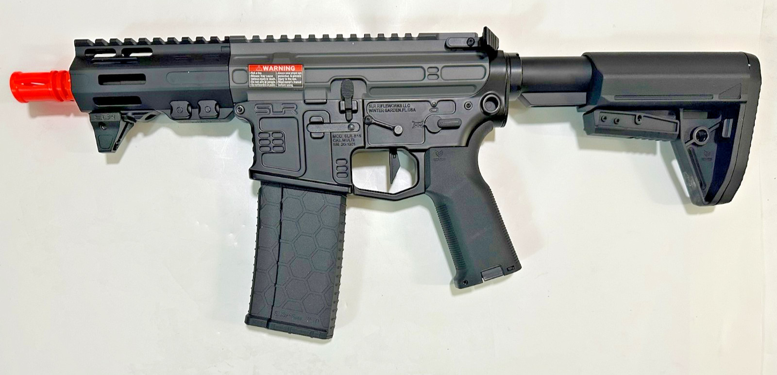Airsoft AEG EMG Helios SLR Rifleworks Licensed B15 - AR - NIB -Free S/H