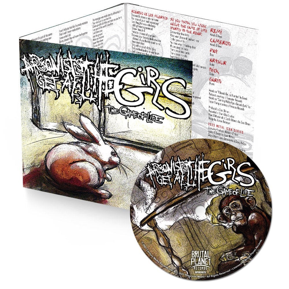 Arsonists Get All the Girls-Game of Life (*New-CD, 2023, Brutal Planet) Remaster