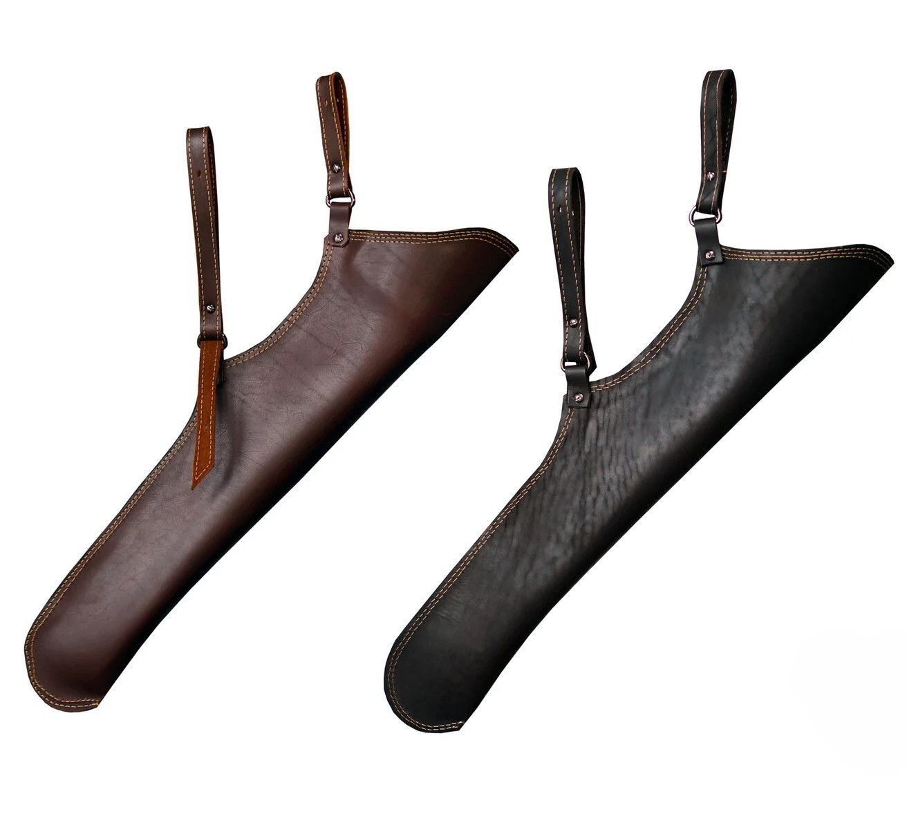 Leather Waist Quiver for Arrows – Hybrid Quiver, Belt-Mounted, L/R Carry