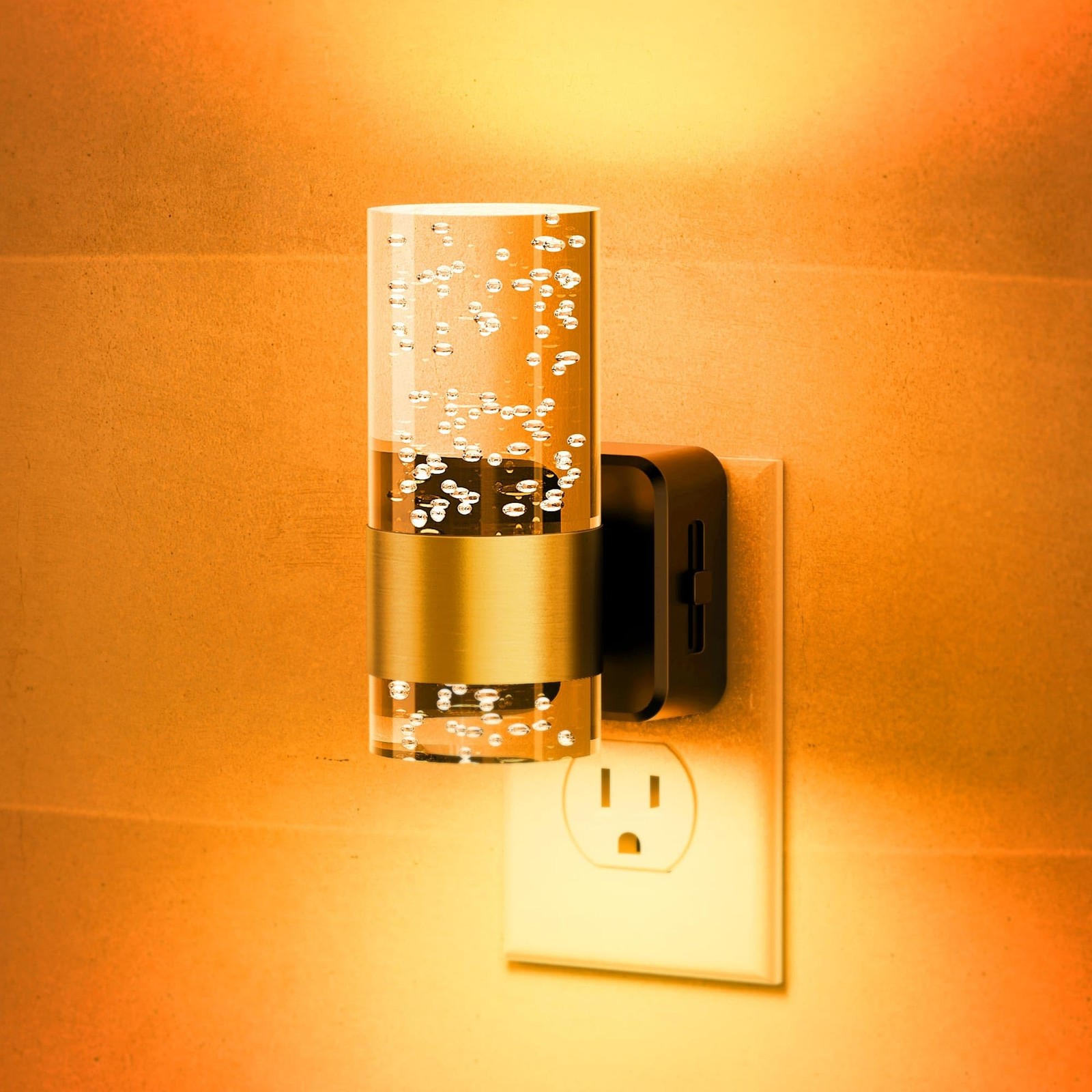 JandCase Night Light, Automatic Night Lights Plug into Wall, Dimmable LED Nig...