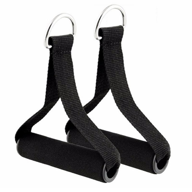 1 Pair Pull Rope Grip Fitness Accessories Exercise Band Handle Rally Handle for