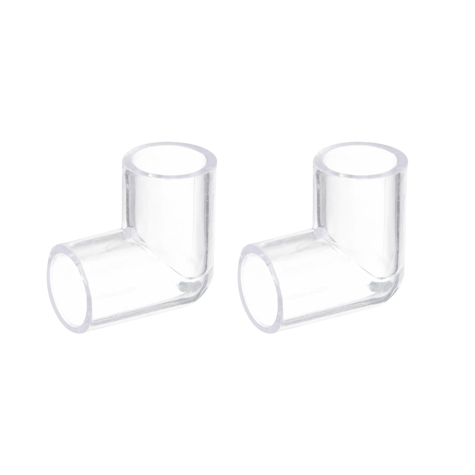 2Pcs Pipe Elbow Connector, 16mm/0.63" 2 Way Elbow for Aquariums
