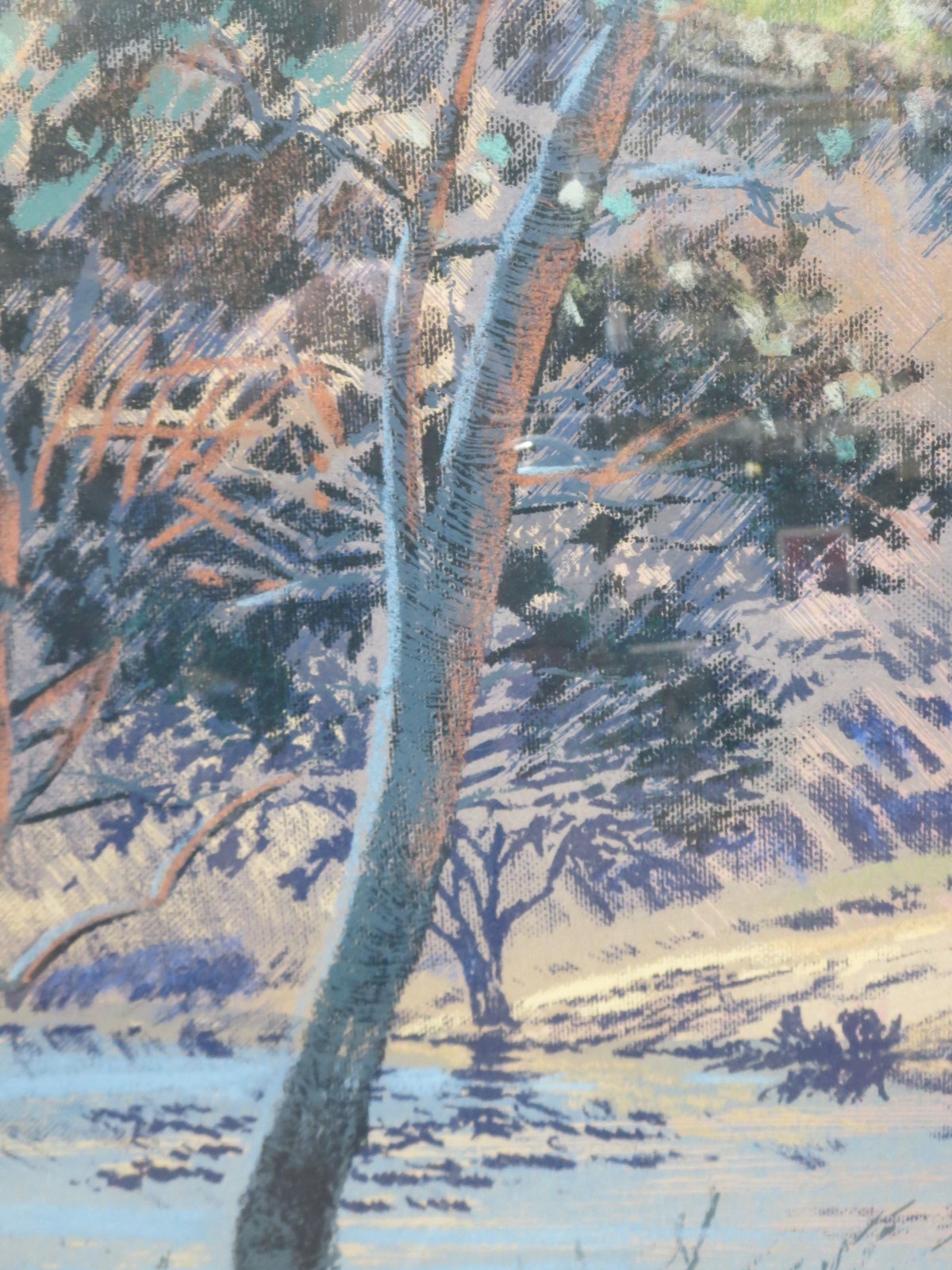 Serigraph bv Don Munz Serigraph, signed & numbered "Sweetwater Creek"