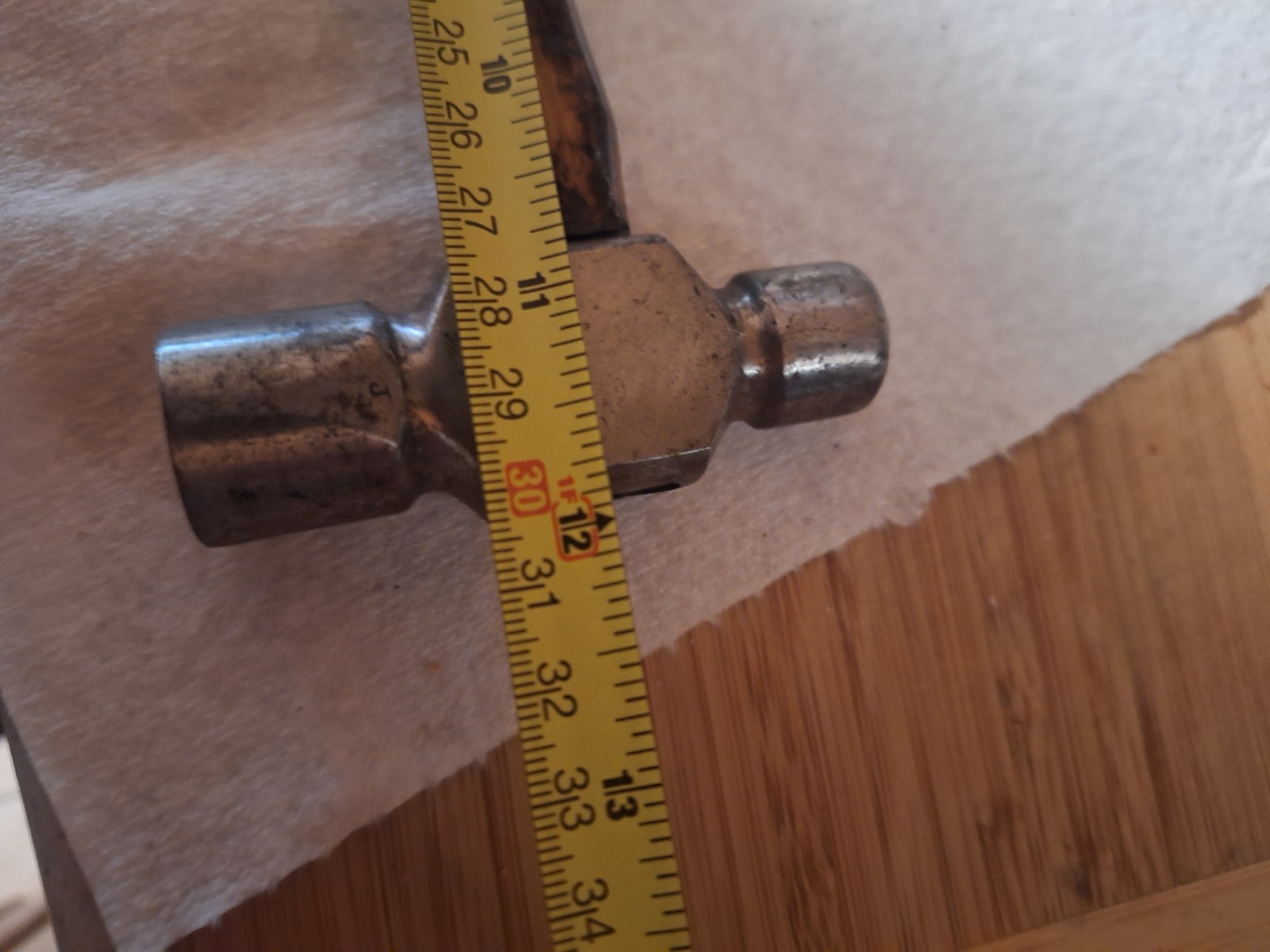 Beautiful Old BALL PEEN HAMMER!