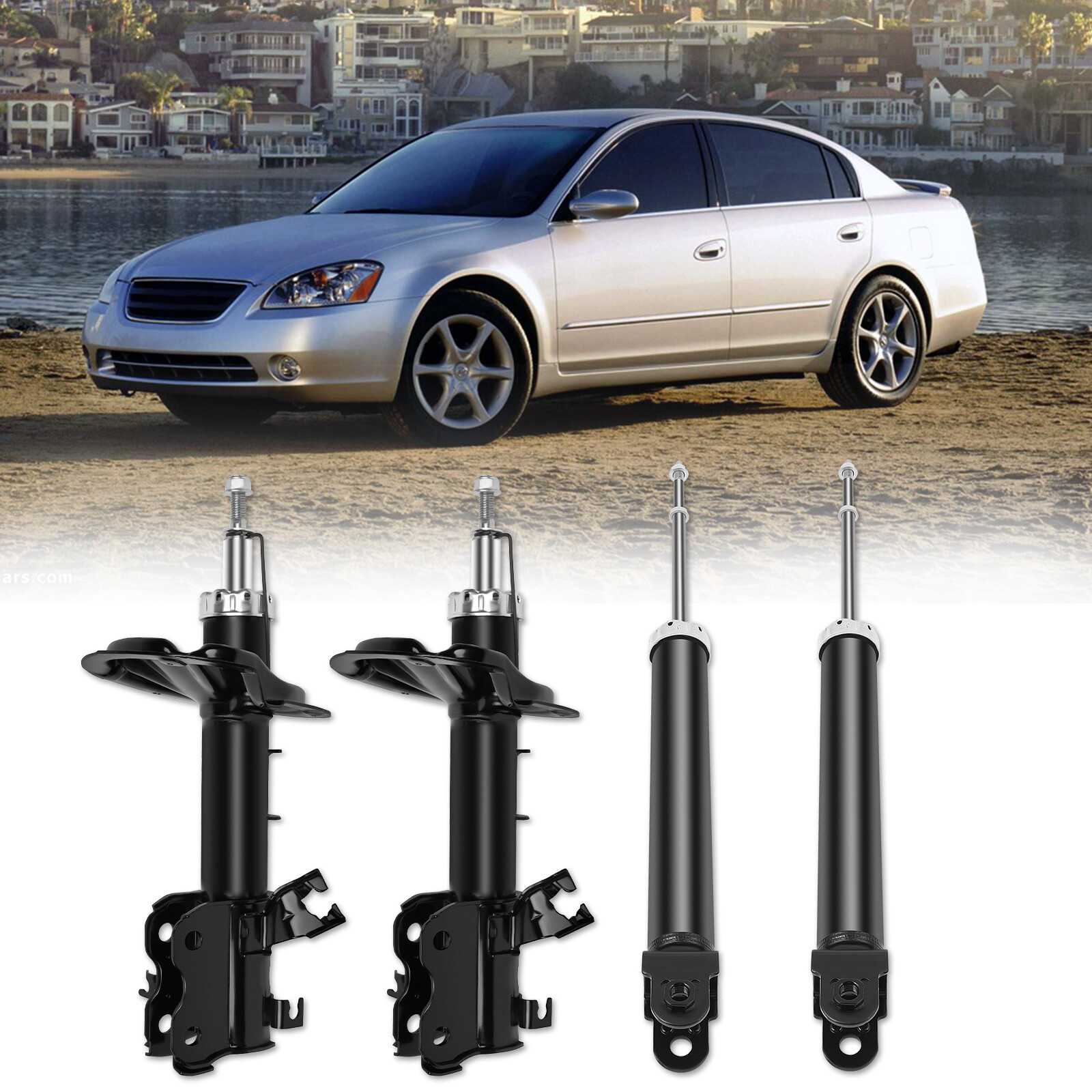 Set of 4 Front Rear Shocks Struts Absorbers For Nissan Altima 2002 2003 -2006