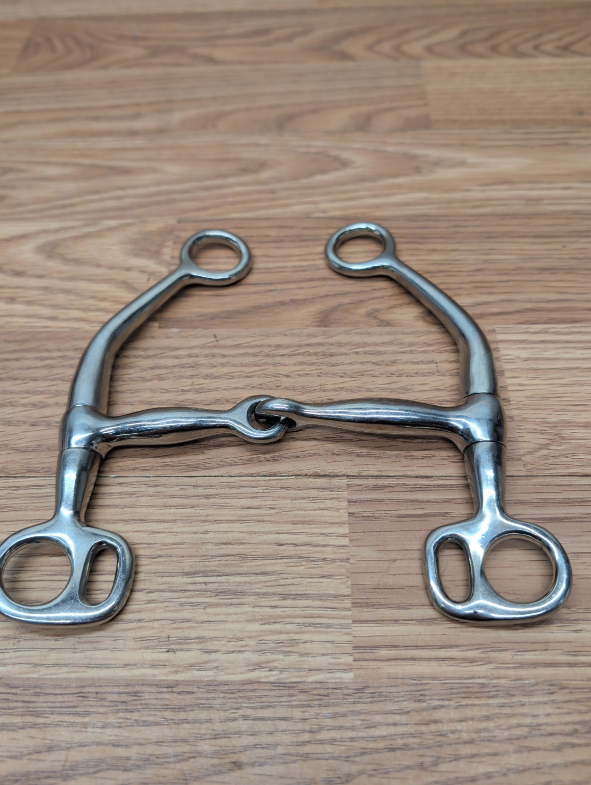 Tom Thumb Style Stainless Steel Horse Bit 5" Short Shank Lot 5