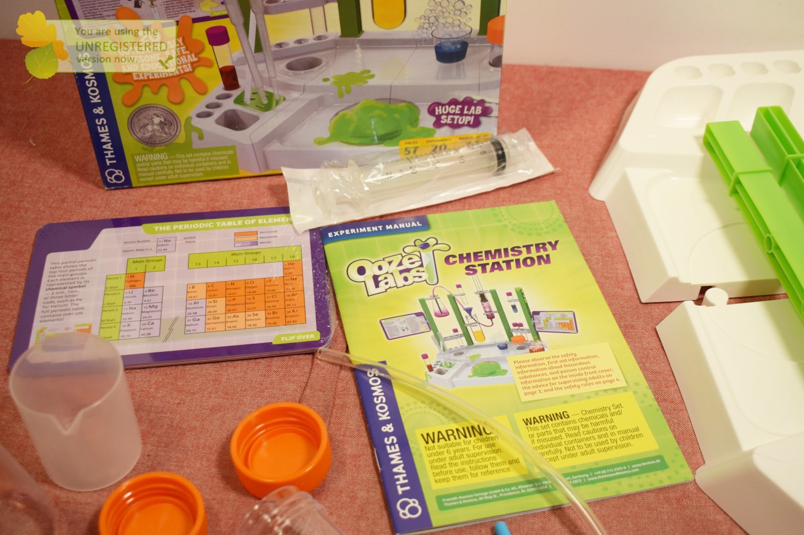Thames & Kosmos Ooze Labs Chemistry Set (Missing Pieces)