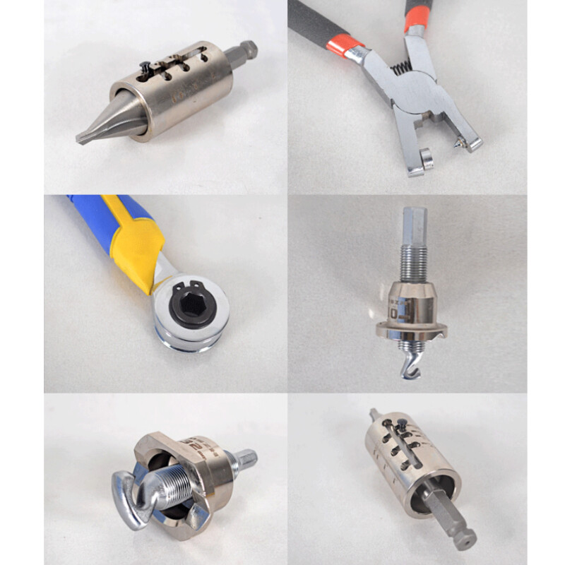 Copper WK-T800 Tube T-hole Puller Welding Refrigeration Tool Tee-extractor sets