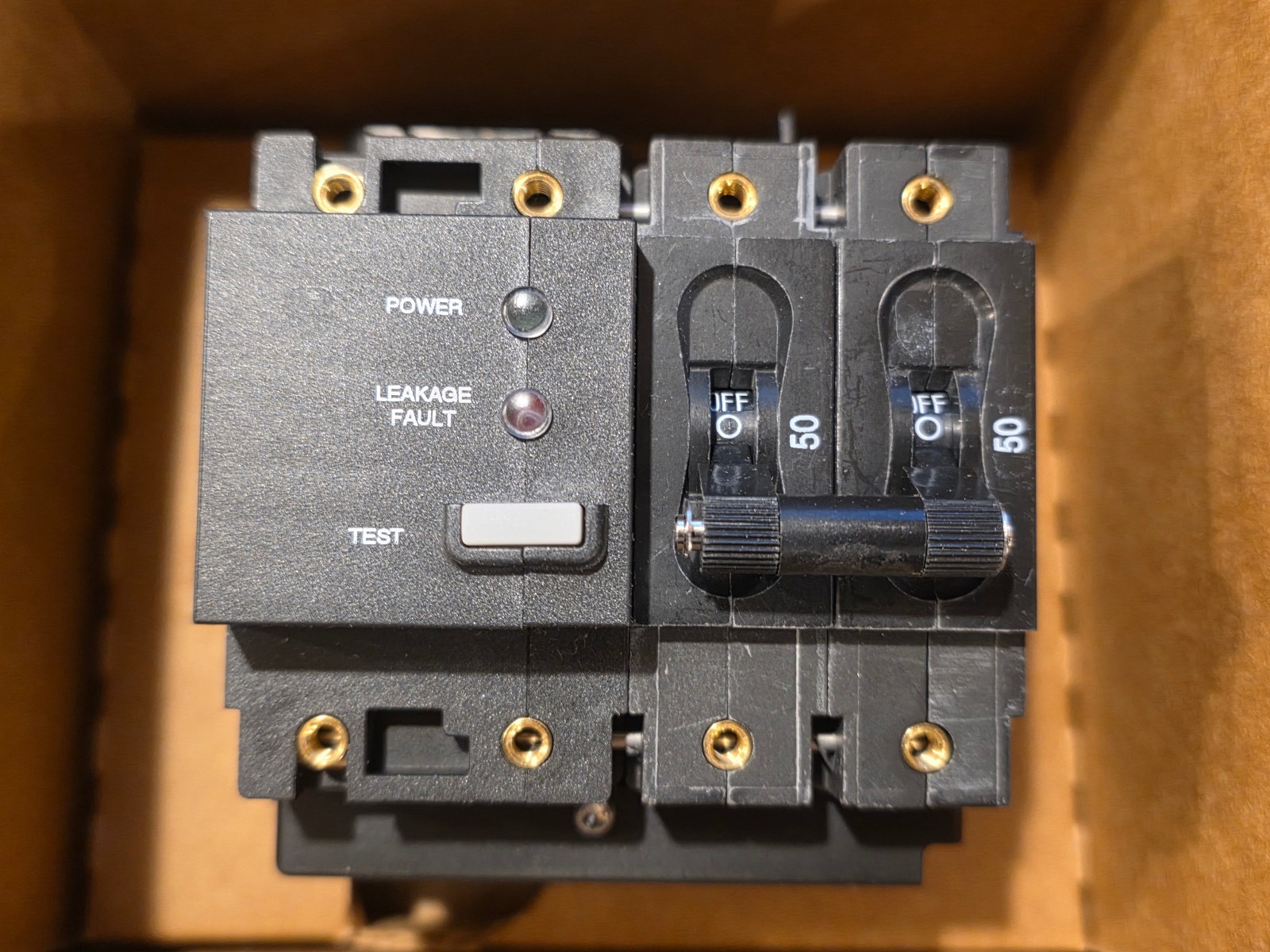 Carling Circuit Breaker PCD-BA-24-650-12A-A10, 50A, Bass 102-2230-050 (NOS)