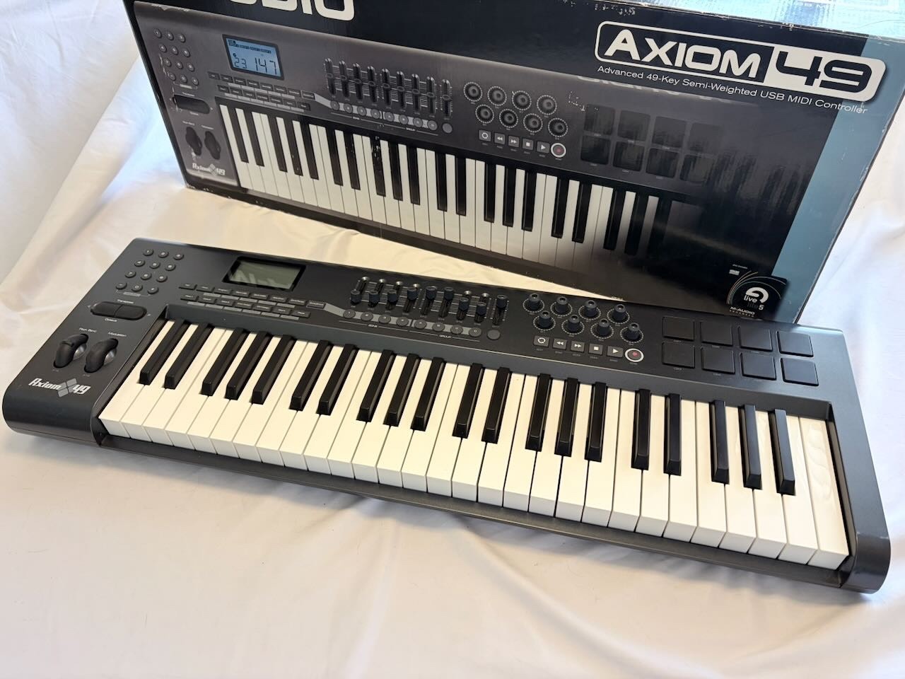 M-Audio Axiom 49 USB MIDI Keyboard Controller GREAT CONDITION