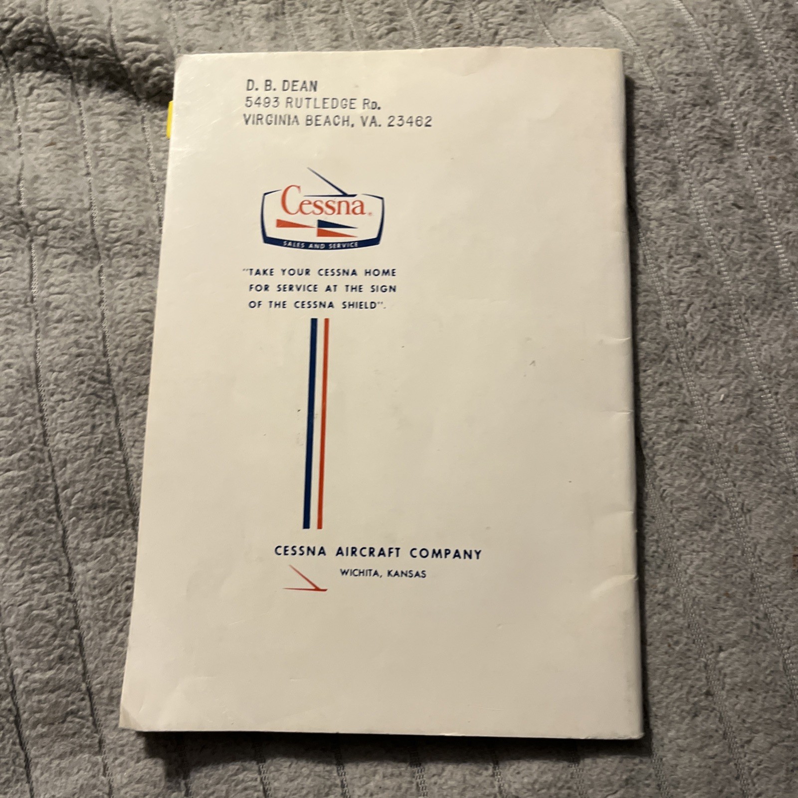 1972 Cessna airplane model 150 owners manual