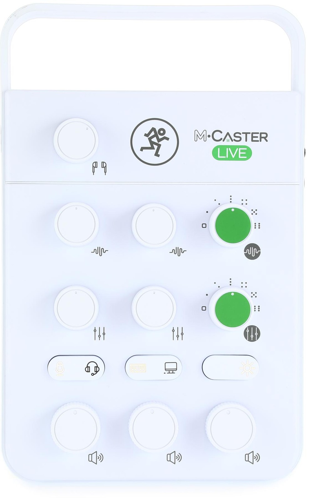 Mackie M-Caster Live Portable Livestreaming Mixer - White