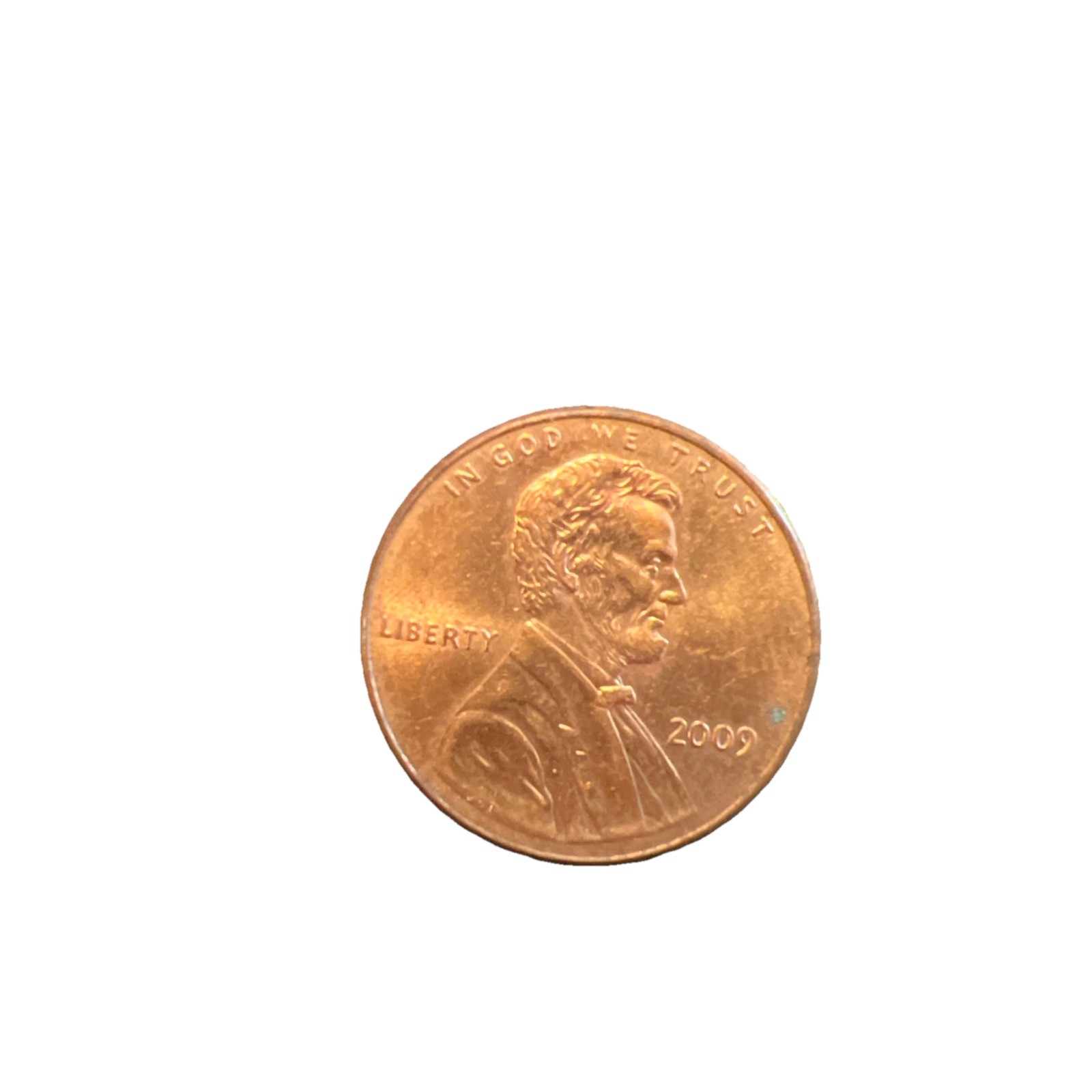 2009 Lincoln Log Cabin Penny No Mint Mark Errors