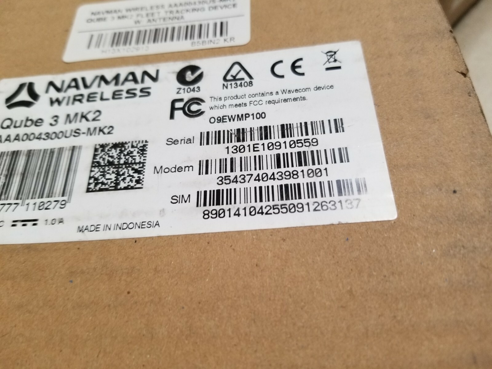 Navman Wireless Qube 3 MK2 AAA004300US-MK2