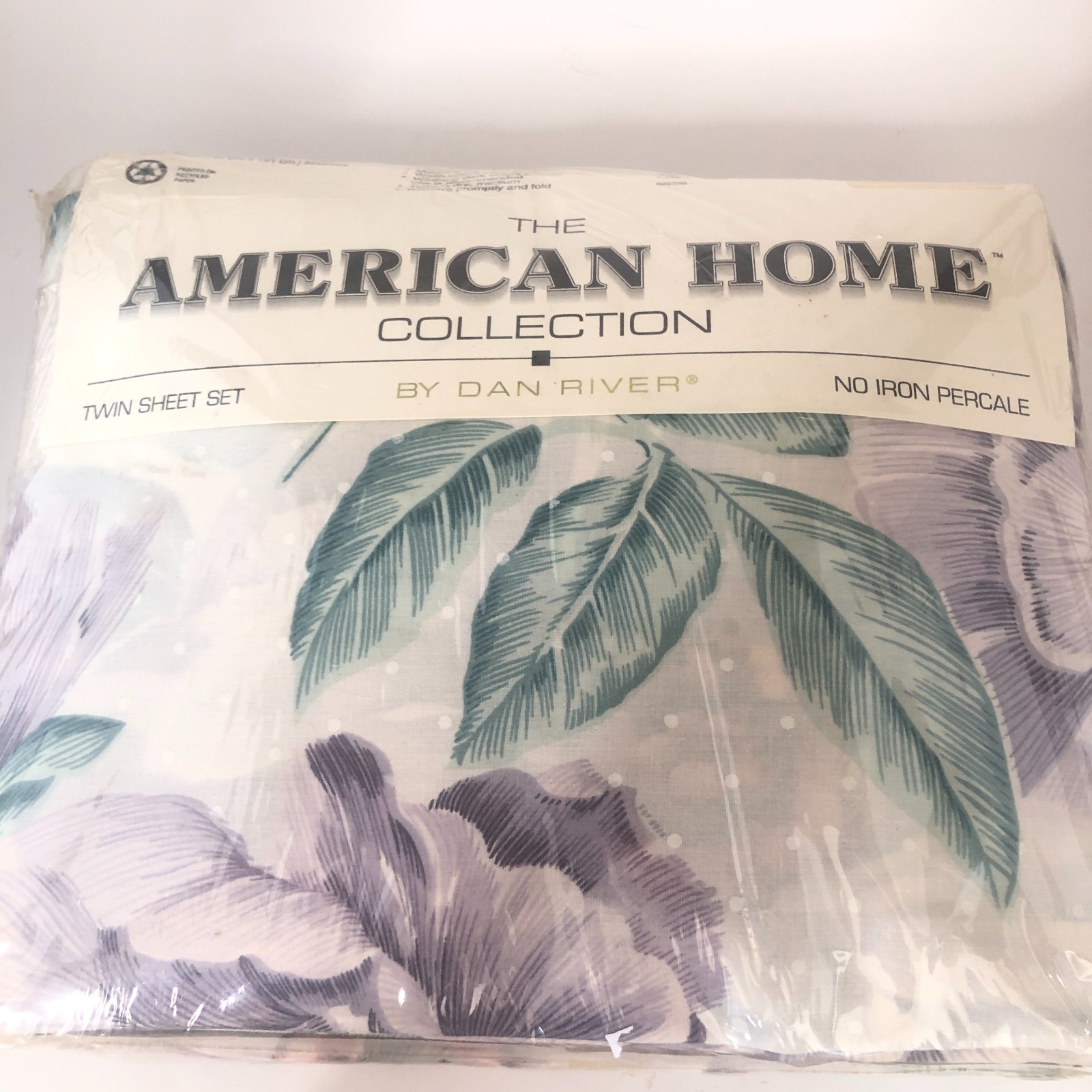 The American Home Twin Sheet Collection No iron Percale Sealed New