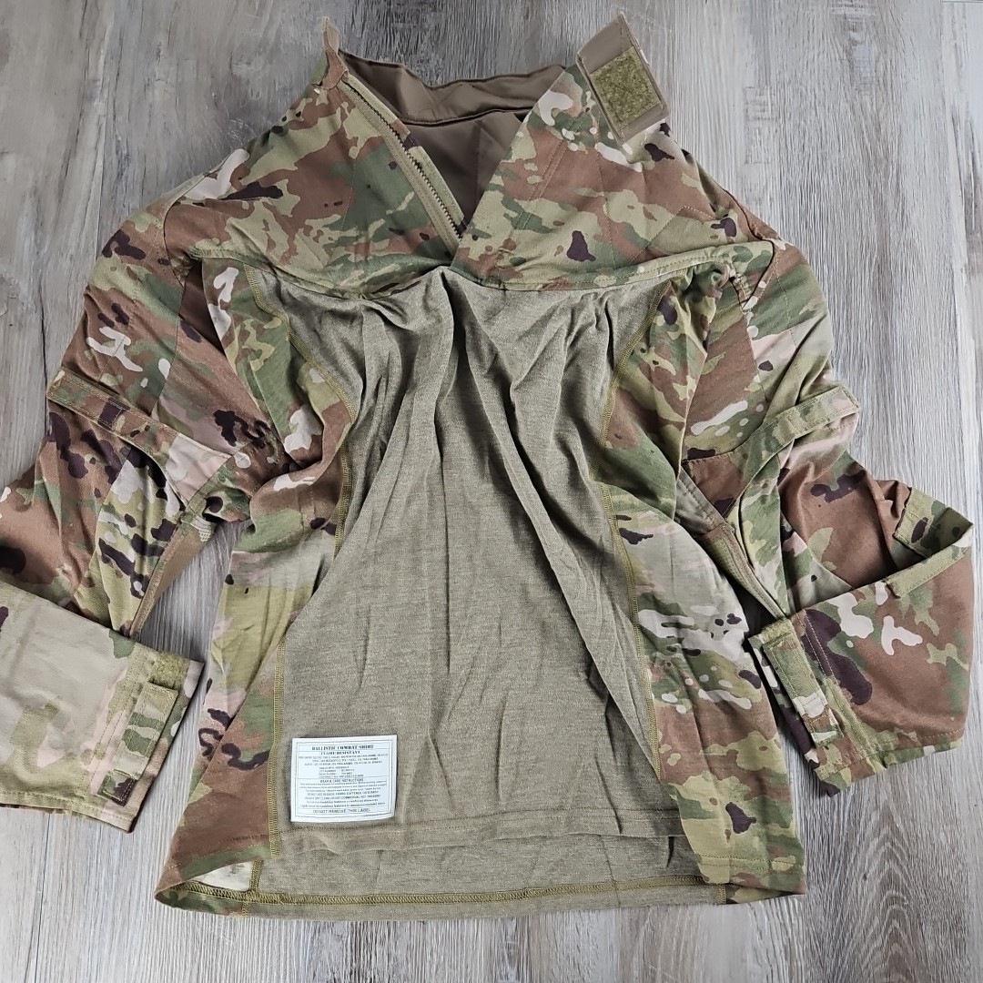 ORIGINAL CURRENT US ARMY ISSUE OCP BALLISTIC COMBAT SHIRT LARGE NEW