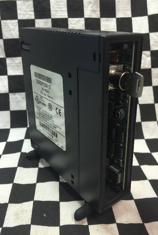 GE CPU MODULE 32K MEMORY, IC693CPU350-CE, Missing Face, Shipsameday#1644Q