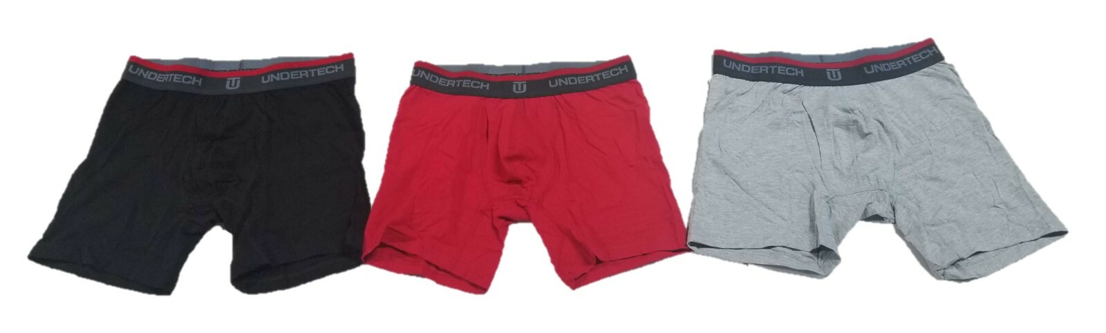 Undertech 3 Pack Intensity Men's Cotton Stretch Boxer Briefs