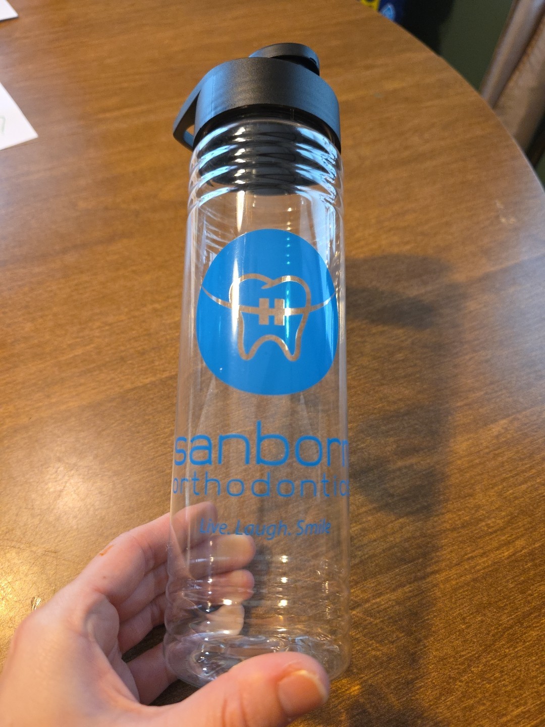 Sanborn Orthdontics Water Bottle New