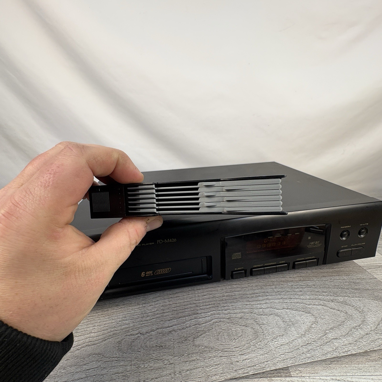 Pioneer PD-M426 6-Disc File-Type Compact Disc Changer, NO REMOTE