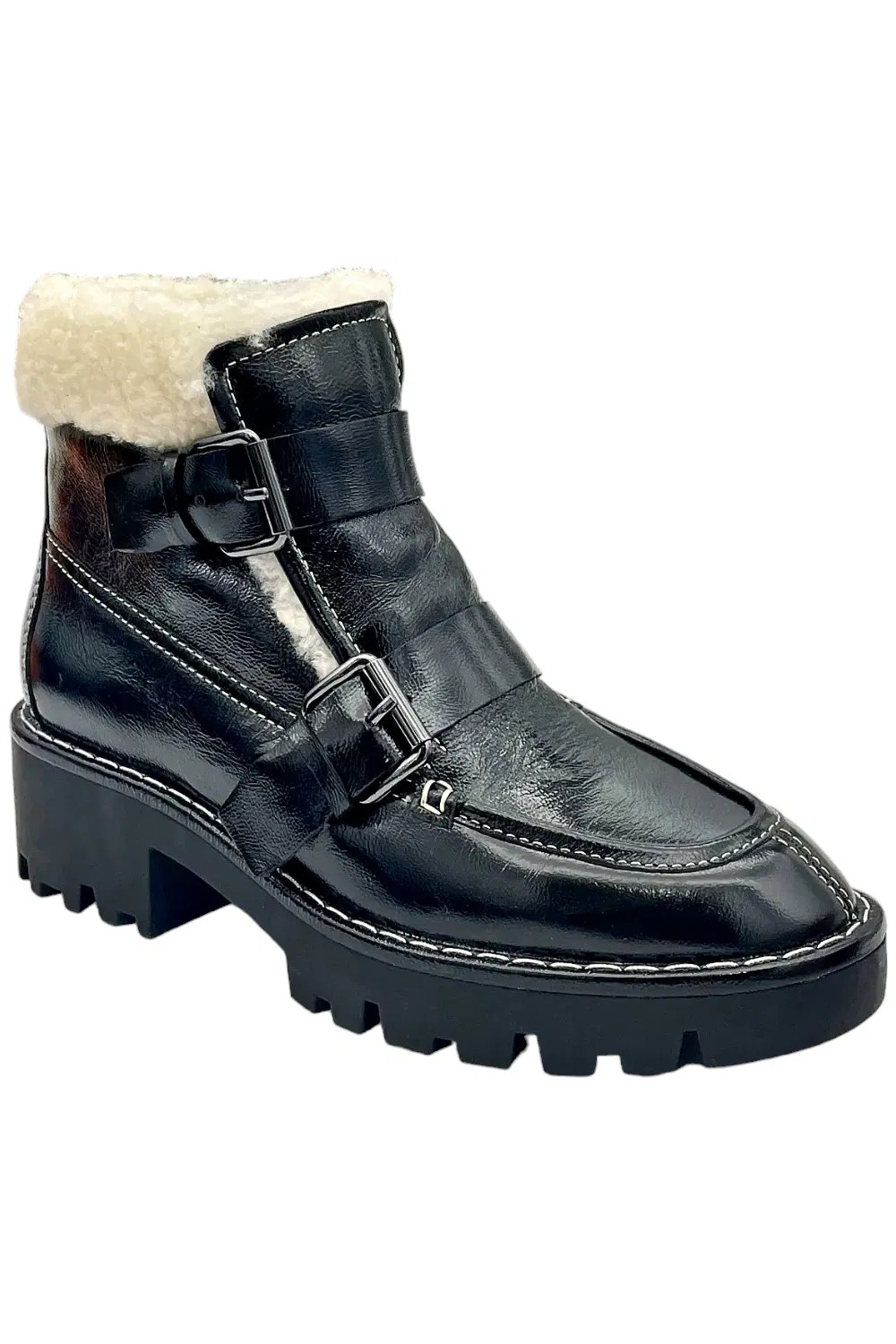 Donald Pliner Women's Elix Goat Ankle Boot Black