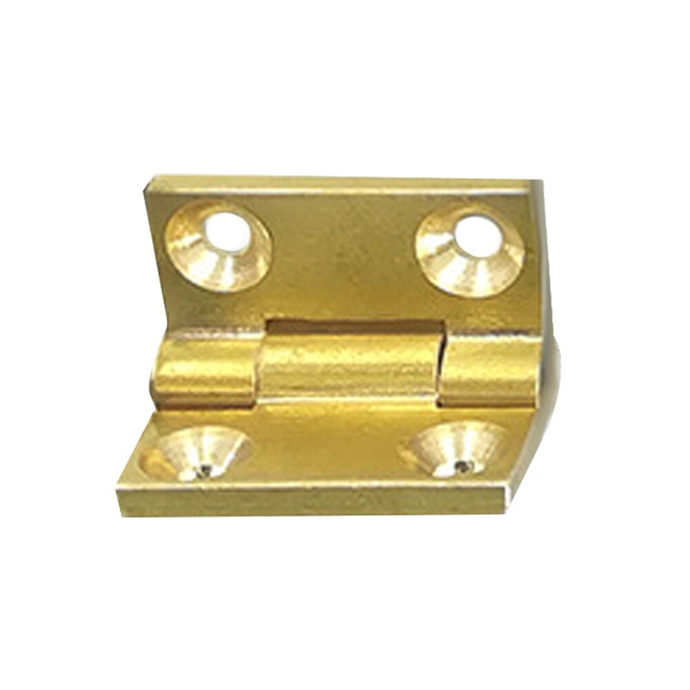 2Pcs Brass Hinges Mini Solid Folding Butt Hinges DIY Craft Accessories 19*12.5mm