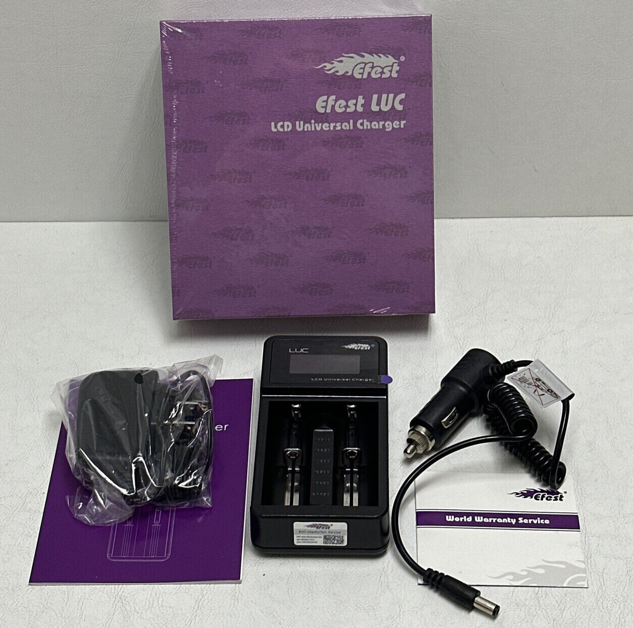 LUC V2 Charger with LCD Display Universal Battery Charger