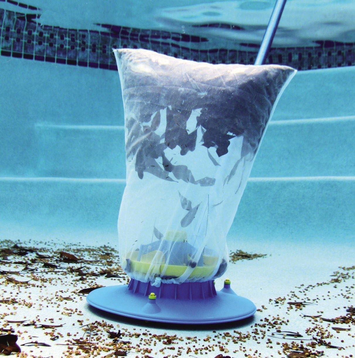 Fine Mesh Bag Replacement with Pull & Lock Cord for Pool Leaf Vacuum, Eater, ...