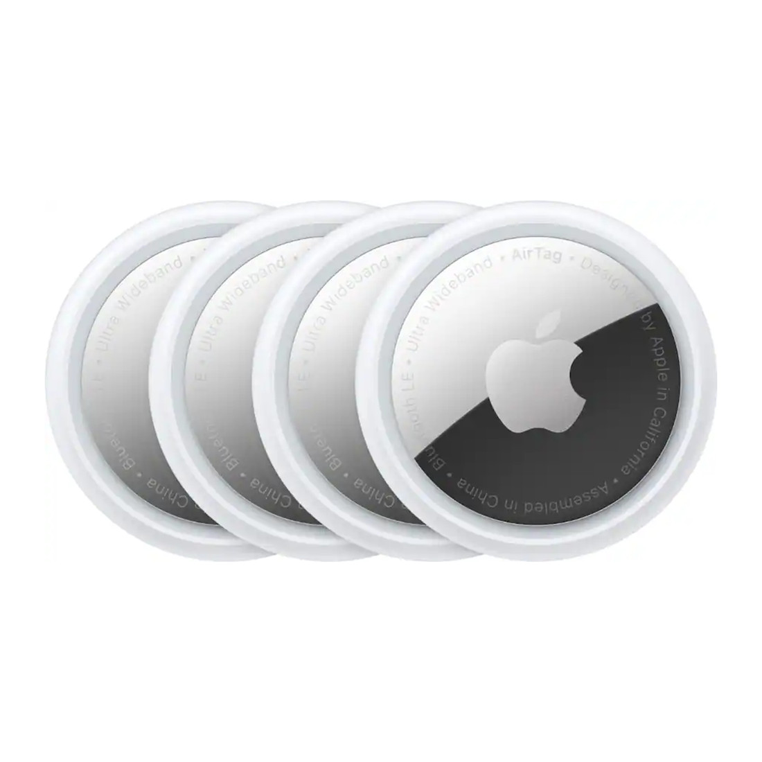 Apple AirTag 1st Generation 4-Pack - Silver / White MX542LL/A