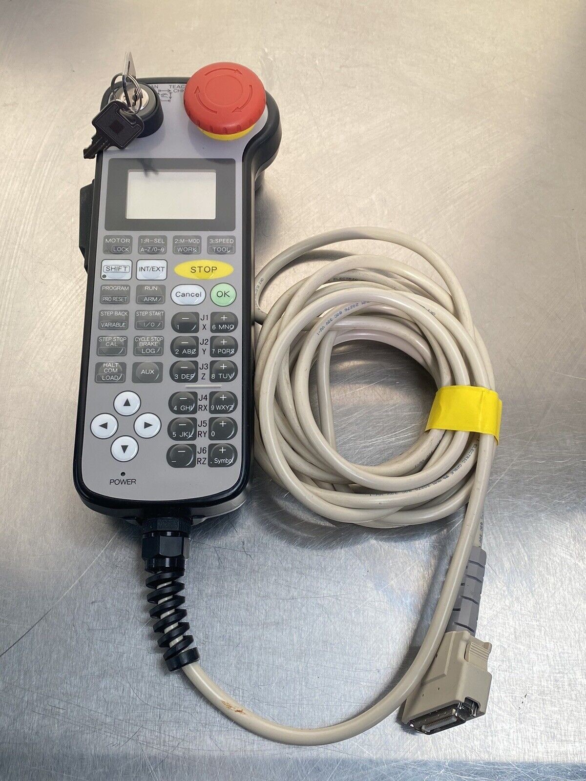 DENSO MP7/8E3P4 Robot Wave Teach Pendant Controller | DENSO 410100-1634