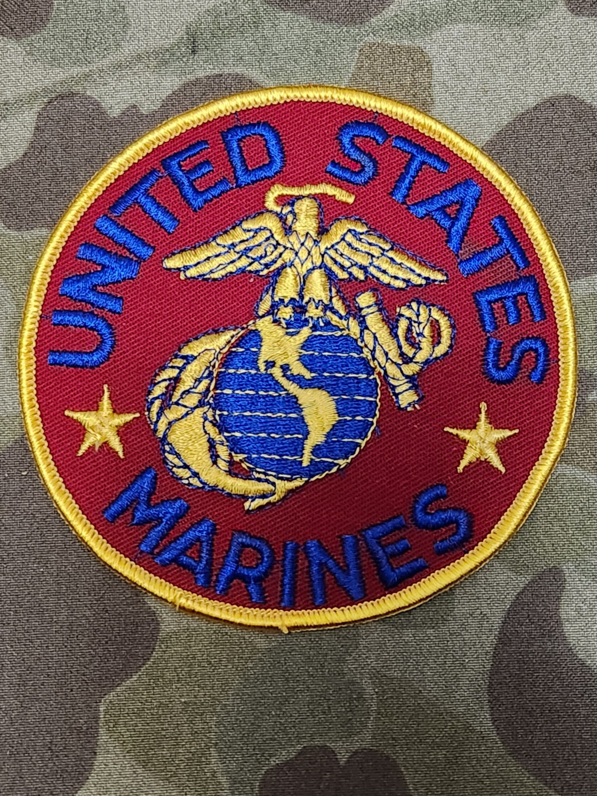 USMC EGA Patch 4"x4" EGA Marine Eagle Globe Anchor Coat Jacket Biker Motorcycle