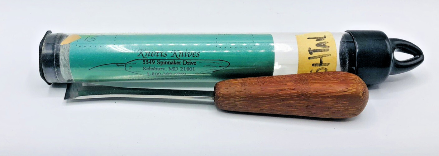 KNOTTS KNIVES WOOD CARVING KNIFE WOODCARVING ORIGINAL rare whittling bird decoy