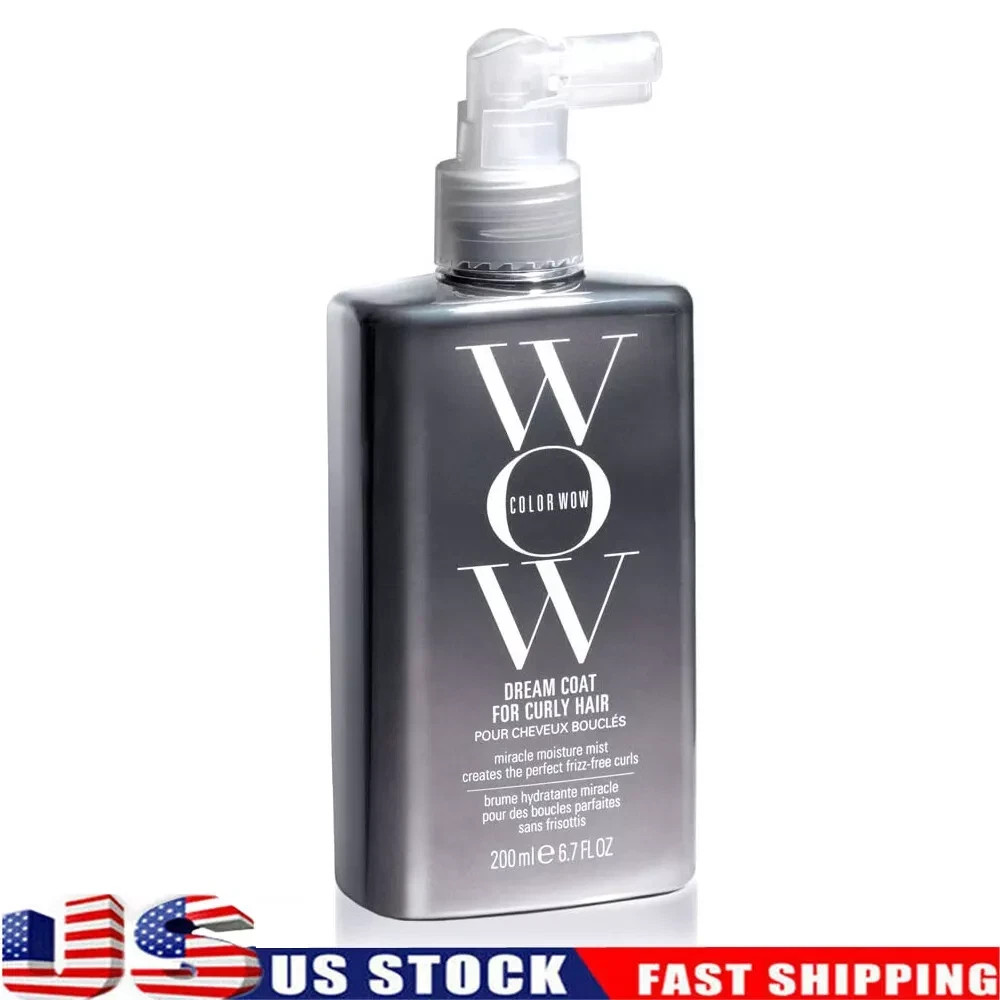 Color Wow Dream Coat for Curly Hair - Frizz-Free Curls Made Easy Care 200ml USA
