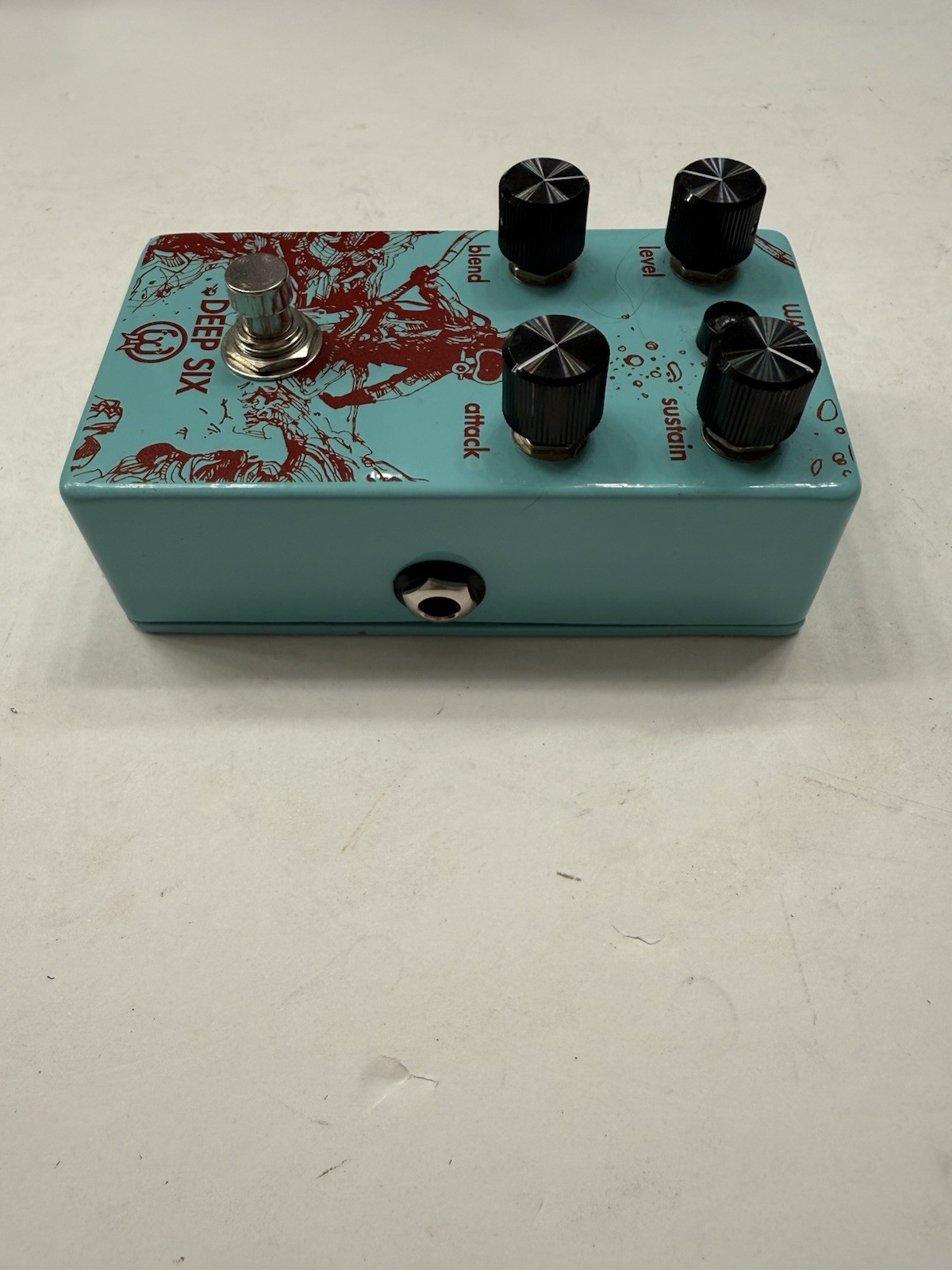 Walrus Audio Deep Six V1 Compressor Sustainer Compression Guitar Effect Pedal