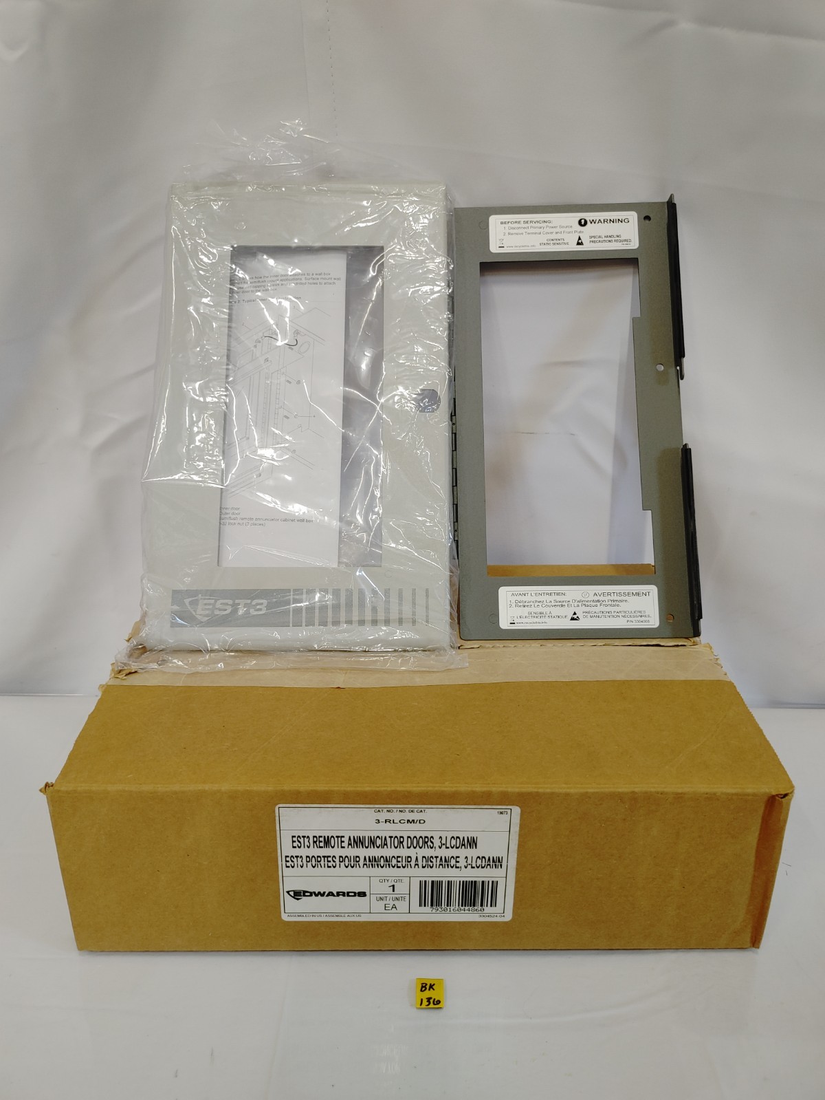 Edwards RLCM/D REMOTE ANNUNCIATOR DOORS