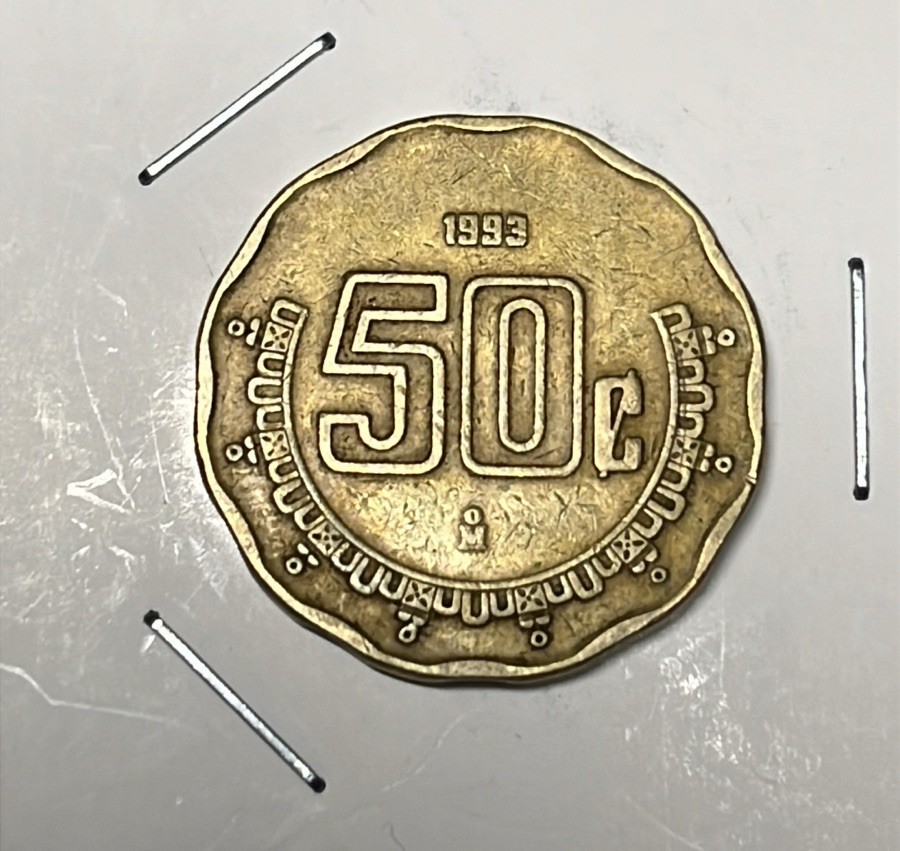 Mexico 50 Centavo Coin