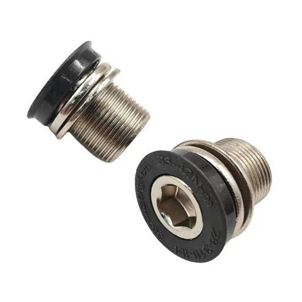 Hassle Maintenance 2Pcs M15X1 0X23 5MM Crank Screws for Electric Bicycles