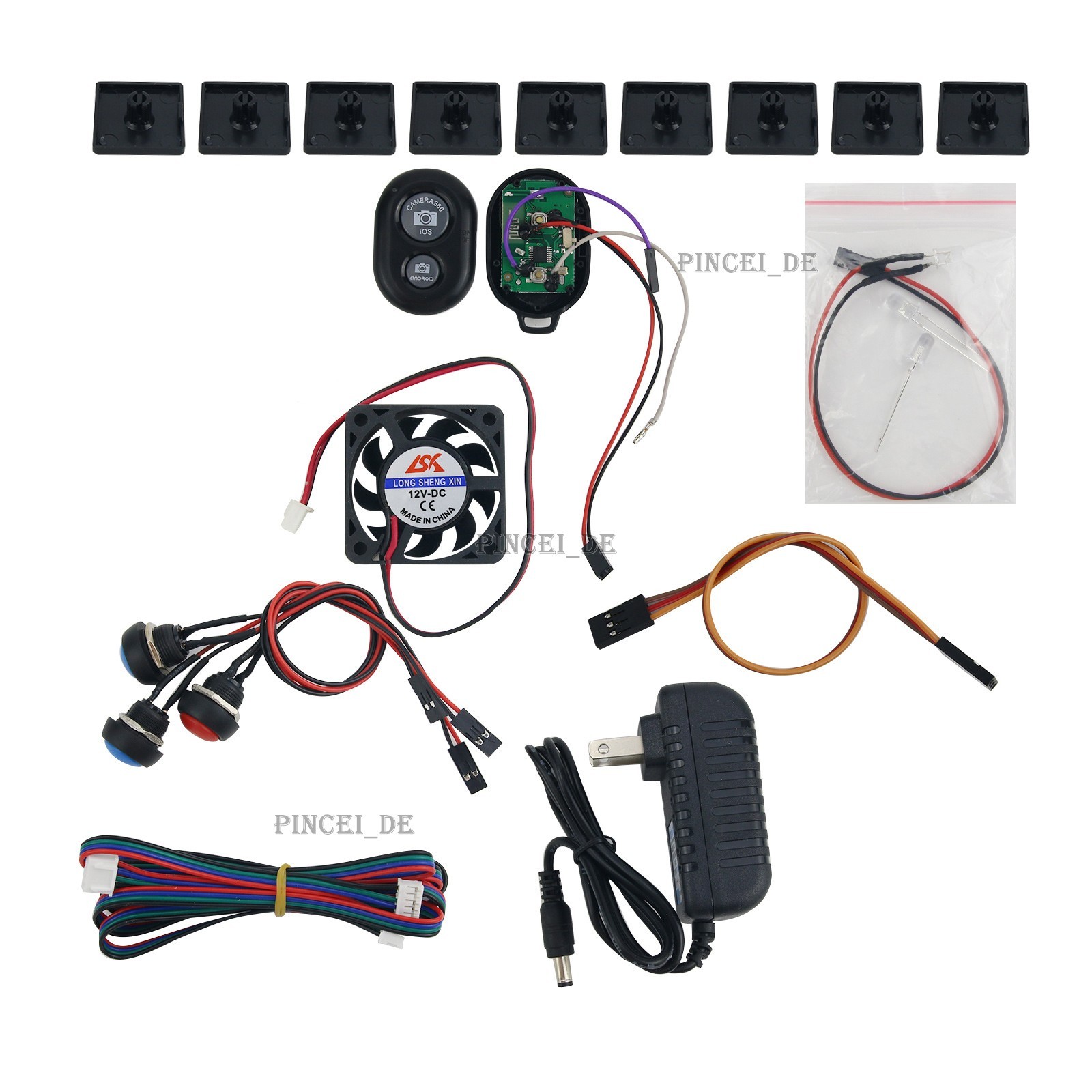 Unassembled 3D Laser Scanner DIY Kit Supports Phone Camera for Maker Project