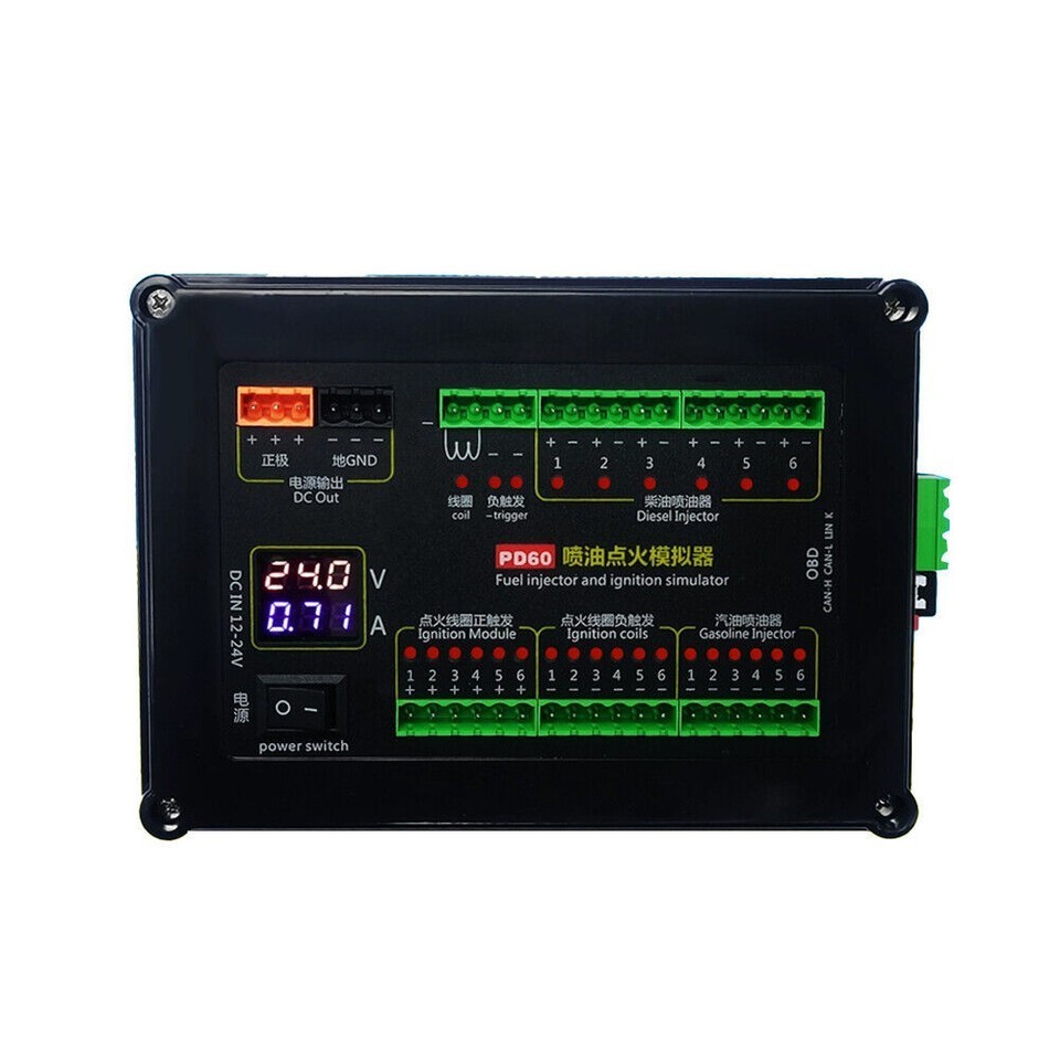 Fuel Injection Ignition Simulator ECU Maintenance Platform Testing Device