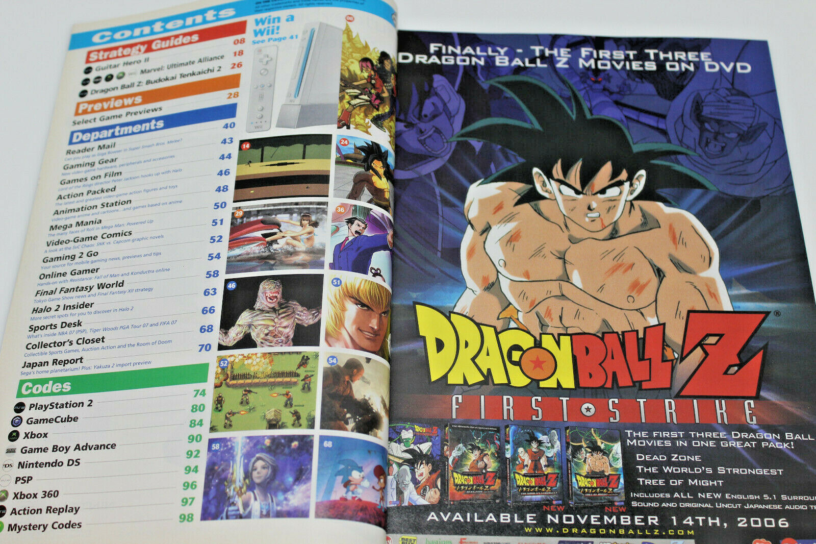 Tips & Tricks Video Game Magazine December 2006