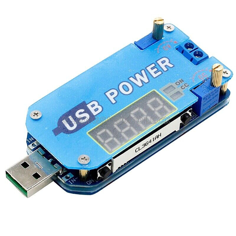 15W USB Adjustable Step Up/Down Power Supply 5V to 0.5-30V Buck Boost Converter