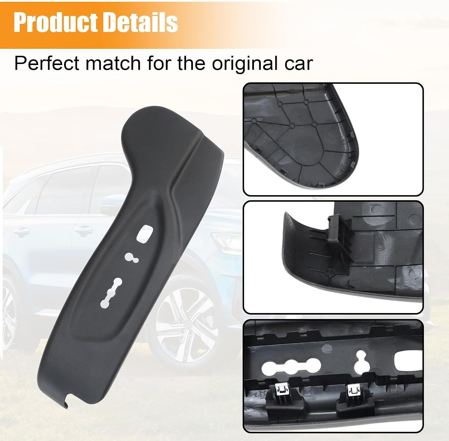Driver Side Power Seat Switch Panel Bezel Compatible with 2011-2015 Kia Sorento