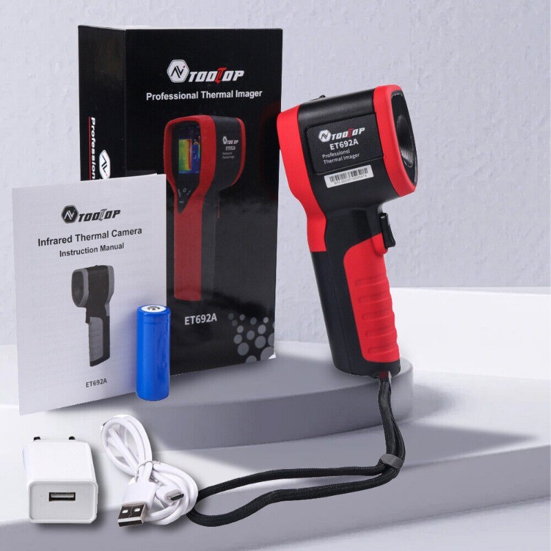 Thermal Imaging Camera Compact Handheld Infrared Imager For Construction RED
