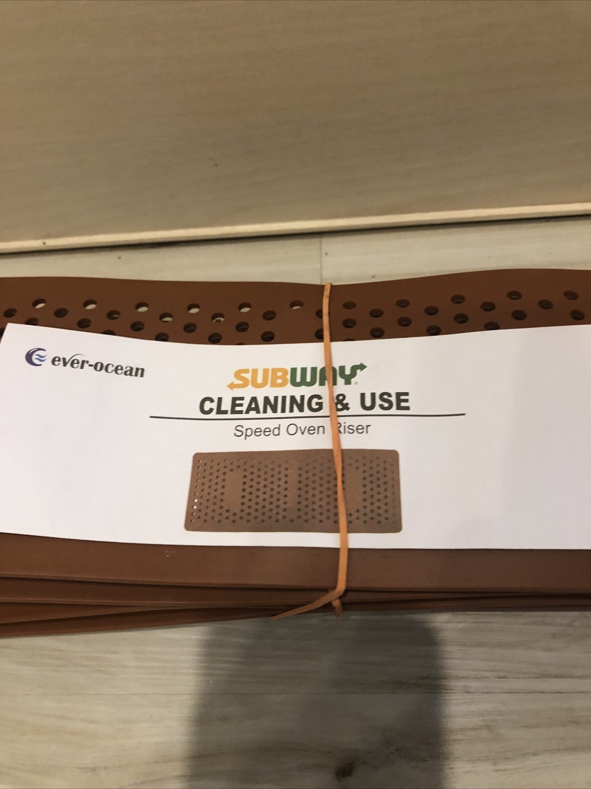 4 Subway Speed Oven Riser ever-ocean Cleaning & Use New