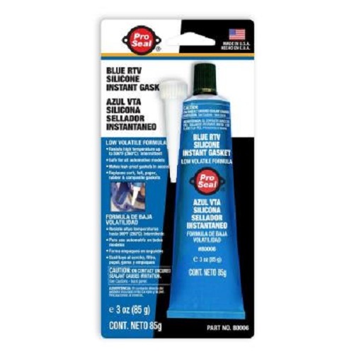 BLUE RTV SILICONE 3 OZ TUBE N80006 NEW FREE SHIPPING