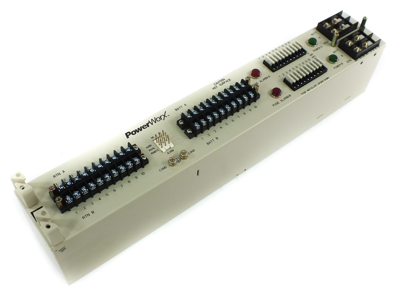 ADC PowerWorx PWX-002FGCSD10PWDP 23in 2U GMT Fuse Panel Dual Feed 10/10