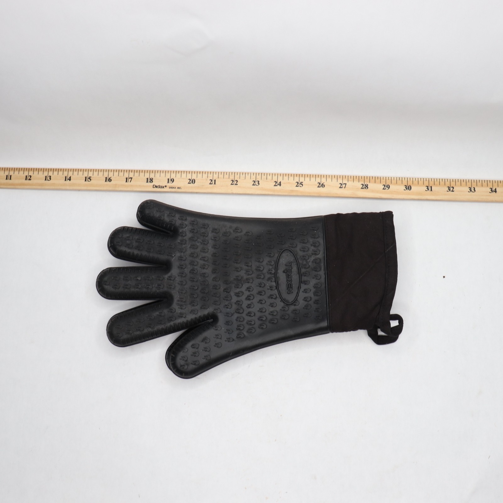 (Pair) Nexgrill Grilling Gloves Black Silicone