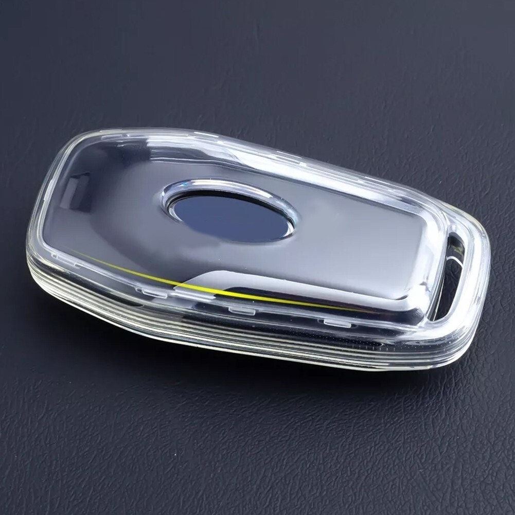 Transparent Clear Key Cover Case Holder For Ford For Mustang For Edge Part