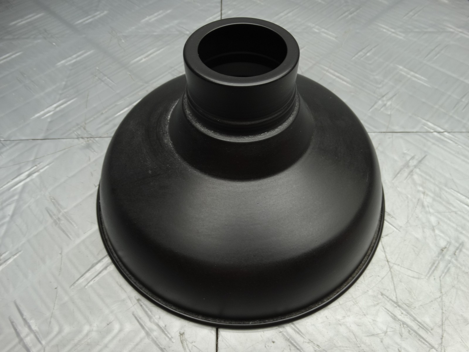 Metal Shade Hampton Bay Elmcroft 29" 3-Light Matte Black Vanity Light 1006324372